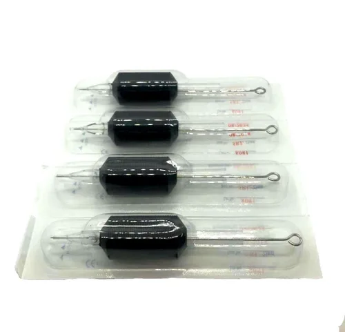 Vista 3 de 20 agujas y tubos desechables para tatuajes de 1 pulgada 5RS, 7RS, 9RS, 11RS, 14RS (11 sombreador redondo)