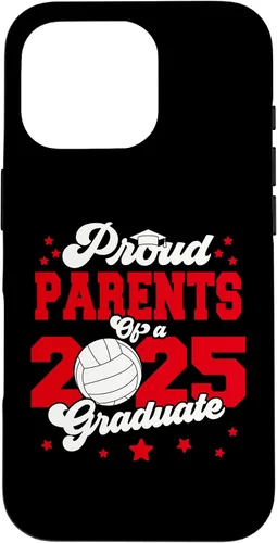 Vista 20 de iPhone 16 Parents of a 2025 Graduate Prom Graduation 25 VolleyBall Case