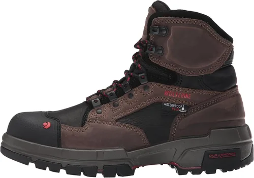 Vista 8 de Wolverine Legend zapatos de trabajo impermeables con puntera de composite, 6pulgadas, para hombre