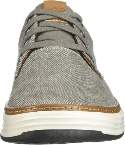Vista 2 de Skechers de lona Moreno Oxford para hombre