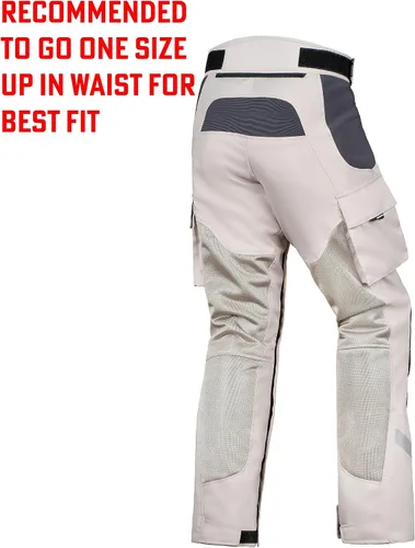 Vista 2 de WICKED STOCK Pantalones de moto de malla - Armor CE Level 2 Pantalones de motocross