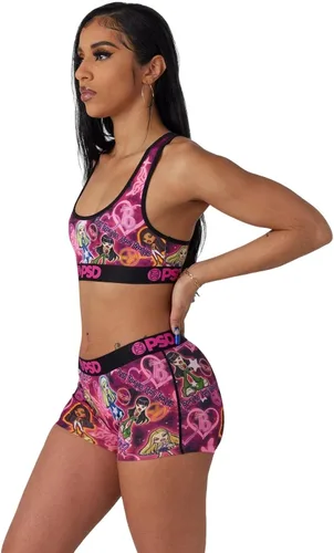 Vista 3 de PSD Bratz Icon - Brasier deportivo para mujer, multicolor, talla M, Multi