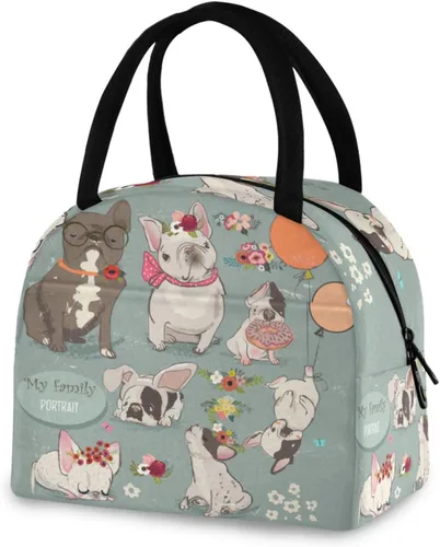 Vista 12 de Bolsa de almuerzo Axolotl para mujeres, hombres y niños, lonchera aislada reutilizable para oficina, trabajo, escuela, picnic, caminata Reusable