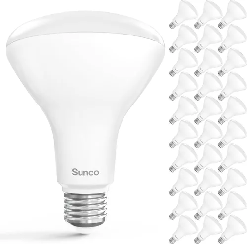 Vista 13 de Sunco - Paquete de 10 bombillas LED BR30, bombillas empotradas, bombilla de inundación para interiores, 850 LM, 11 W (equivalente a 65 W), blanco
