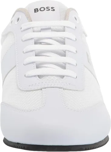 Vista 2 de BOSS Tenis de malla de nailon con logotipo grande para hombre