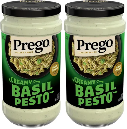 Vista 14 de Salsa de pesto de albahaca Prego, frasco de 8 oz
