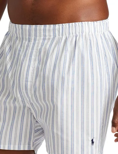Vista 6 de POLO Ralph Lauren Men's Classic Fit Cotton Woven Boxers 3-Pack