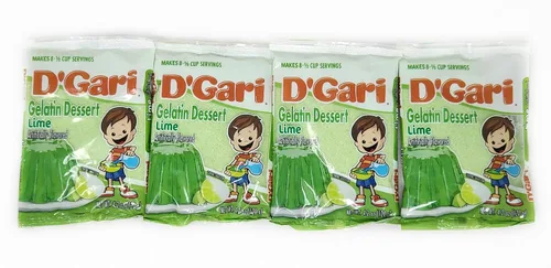 Vista 5 de Paquete de 4 paquetes de postre de gelatina D'Gari de 4.2 onzas, sabor artificial (4.2 onzas, coco)
