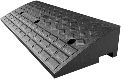 Vista 2 de ZJIEX Rampa de goma para silla de ruedas, rampa de umbral de elevación de 2 pulgadas/2.5 pulgadas/3 pulgadas/4 pulgadas/5 pulgadas, rampa