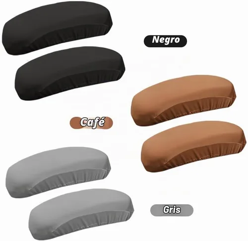 Vista 4 de Kakalote Fundas para reposabrazos de silla de oficina, 1 par, elásticas para silla de computadora, fundas elásticas para sillas de escritorio