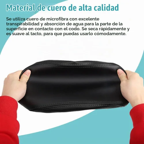 Vista 4 de LEXLEY, Con "SENTRA" LOGO - Funda para reposabrazos, almohadilla de consola central, impermeable, antiarañazos, de cuero, para Nissan 2013-2019