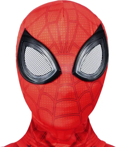 Vista 4 de HSXEGIT Disfraz de superhéroe para niños, estilo 3D, elástico, traje de superhéroe para fiesta de disfraces
