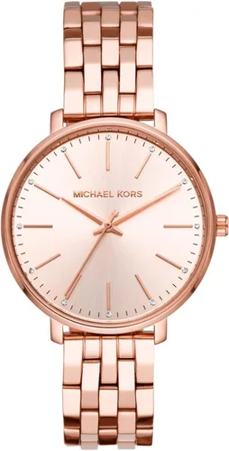 Vista 5 de Michael Kors MK4593 - Reloj de acero inoxidable de tres manos Pyper