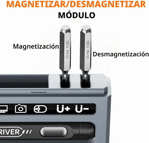 Vista 3 de ANVANNA Juego de destornilladores de precisión electrónica de 32 piezas para iPhone, MacBook, computadora, laptop, PC, tableta, PS4, Xbox, Nintendo