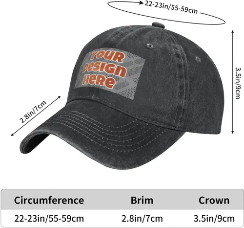 Vista 5 de Woaiting Sombreros personalizados Precio al por mayor para hombres Sombreros de camionero personalizados Gorra de béisbol Añadir diseño su propia