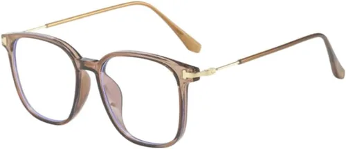 Vista 11 de Shiratori Square Blue Light Blocking Glasses for Women Men, Lightweight Frame Anti Eyestrain Computer Glasses Verde