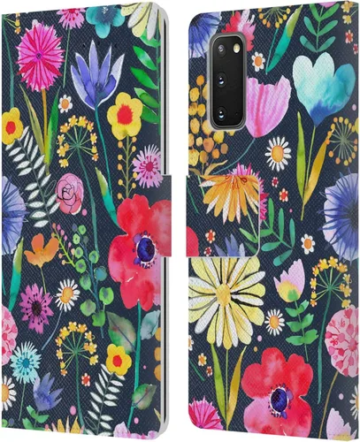 Vista 19 de Head Case Designs Officially Licensed Ninola Butterfly Nature Spring Floral Leather Wallet Case Compatible with Samsung Galaxy A07 4G