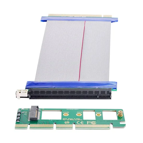 Vista 16 de xiwai PCI Express M.2 NGFF M-Key PCI-E 4X a 12Pin+16Pin Contactos SSD Contactos Tarjeta de conversión para 2013 2014 2015 2016 2017 A1493 A1502