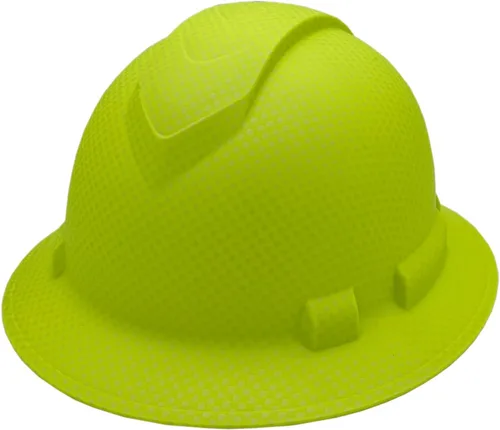 Vista 30 de Texas America Safety Company Casco duro RIDGELINE de ala completa con ajuste de perilla de 6 puntos y bolsa