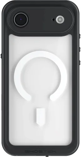 Vista 74 de Ghostek NAUTICAL funda delgada para iPhone 14 Plus a prueba de golpes impermeable con protector de pantalla y imán MagSafe con carga inalámbrica