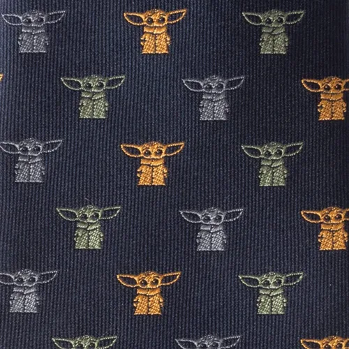 Vista 3 de Cufflinks Inc. Star Wars The Mandalorian - Corbatas de seda