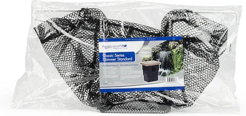 Vista 3 de Aquascape Classic Series Skimmer - Red de residuos estándar de 6 pulgadas - 29146, negro
