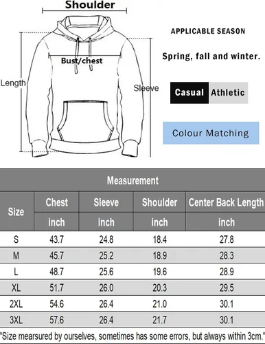 Vista 6 de COOFANDY Sudadera con capucha para hombre, manga larga, casual, con bolsillo, de punto gofre