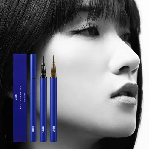 Vista 5 de BBIA Never Die Brush Delineador de ojos – Delineador líquido impermeable y resistente al sudor, delineador de ojos líquido sin saltos con punta