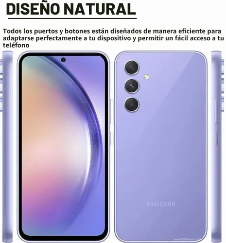 Vista 3 de Funda transparente compatible con Samsung Galaxy A54 5G