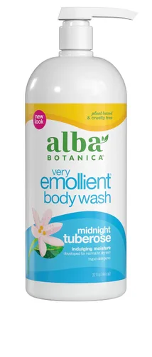 Vista 13 de Alba Botanica Jabón Corporal Muy Emoliente, Rescate de Coco, 32 Oz