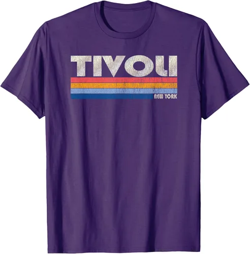 Vista 61 de Camiseta vintage de los años 80 estilo Tivoli NY
