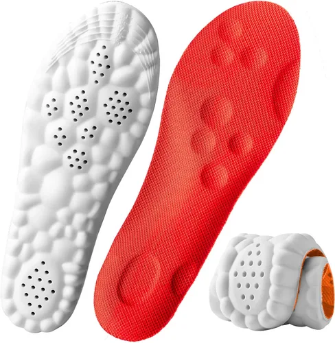 Vista 31 de Plantillas 4D Cloud para mujeres y niños, plantillas de soporte de arco, plantillas de espuma viscoelástica, plantillas de zapatos deportivos