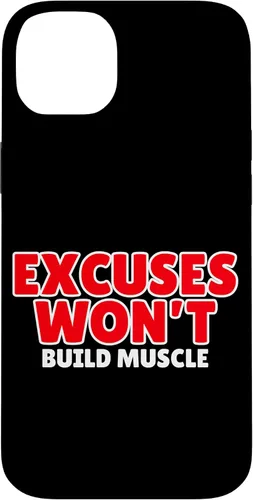 Vista 15 de Funda divertida con frase motivacional para iPhone 16 Fitness