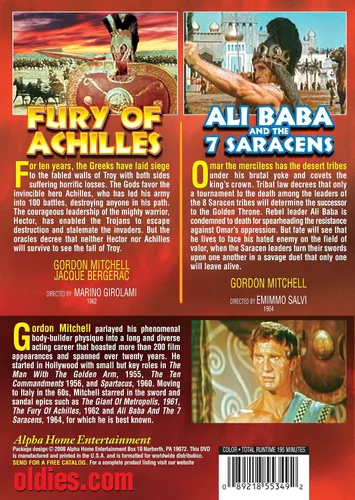 Vista 2 de Legendary Warriors Double Feature Fury Of Achilles