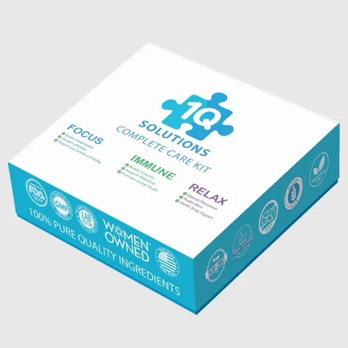 Vista 6 de 1Q - Kit de salud todo en uno para niños Enfoque, mejor sueño y estado de ánimo y apoyo inmunológico 3 suplementos líquidos 100% natural, sin