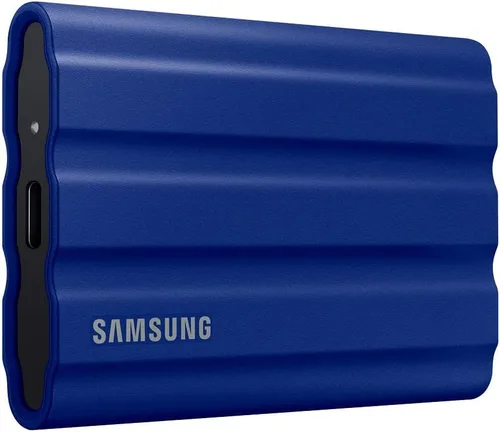 Vista 12 de Samsung T7 Shield 2TB, SSD portátil, hasta 1050MB/s, USB 3.2 Gen2, resistente, clasificación IP65, para fotógrafos, creadores de contenido