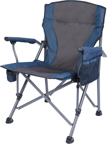 Vista 10 de REDCAMP Silla de campamento plegable de gran tamaño para adultos, resistente 250/300/330 libras, marco de acero resistente, sillas de campamento al