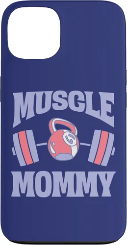 Vista 7 de iPhone 16 Muscle Mommy Bodybuilder Weightlifting Fitness Gym Workout Case