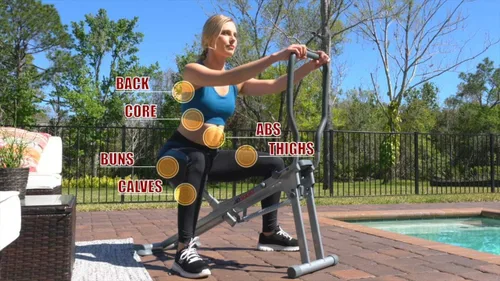 Vista 4 de Máquina de entrenamiento de sentadillas abdominales