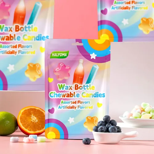 Vista 5 de Chuxinyinian Gomitas de Cera con Sabores de Frutas Variadas, 32 Gomitas, 60g