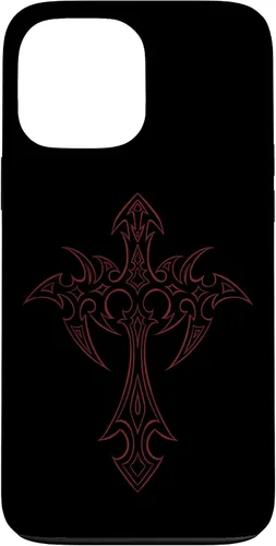 Vista 24 de Y2k Mall Goth Grunge Aesthetic Gothic Cross Case for iPhone 17