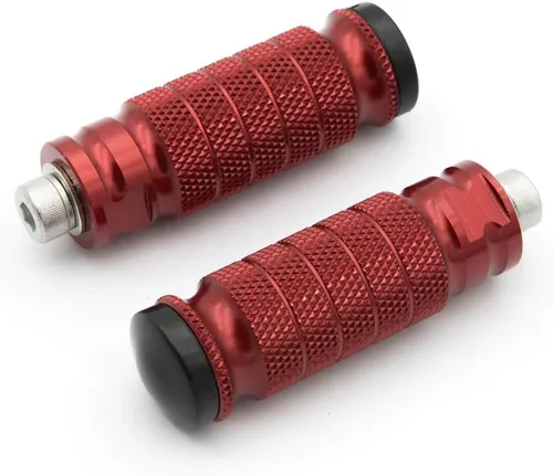 Vista 8 de Reposapiés de motocicleta de 0.315 in Pedal Estriberas universal para recambios modificados CBR125R CBR400R CBR500RR CBR600RR CBR900RR CBR1000RR
