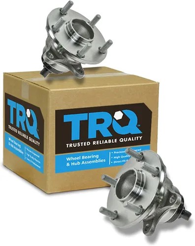 Vista 118 de Conjunto de rodamiento de rueda delantera de 2 piezas y buje TRQ Compatible con Pontiac Solstice 2006-2009 Saturn Sky 2007-2010
