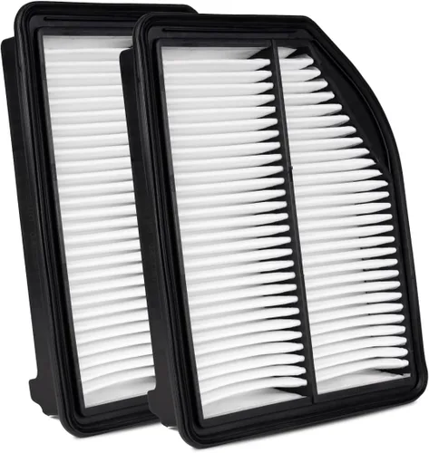Vista 24 de Paquete de 2 Filtros de Aire para Motor Compatible con Volkswagen Atlas 2025-18 2.0L 3.6L, 2025-20 Atlas Cross Sport 2.0L 3.6L Reemplazo de Filtro