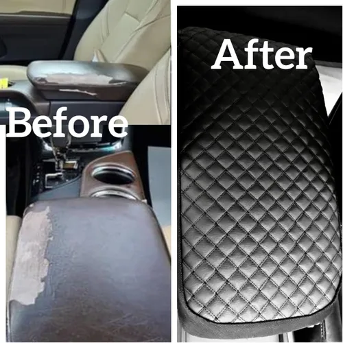 Vista 2 de it's us Cubierta del reposabrazos de la consola central para Subaru Crosstrek 2012-2017