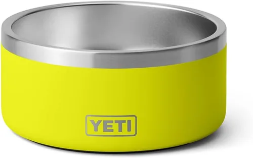 Vista 10 de YETI Boomer 4 - Cuenco antideslizante de acero inoxidable para perros, capacidad para 32 onzas Negro