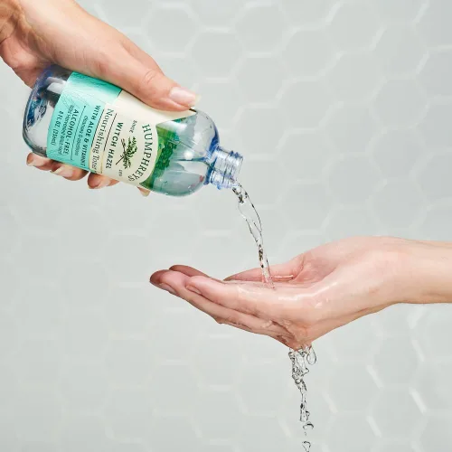 Vista 9 de Humphreys Nourish Witch Hazel + tóner sin alcohol de aloe, transparente, 8 onzas (paquete de 1) Hamamelis cosechado silvestre con aloe y vitamina