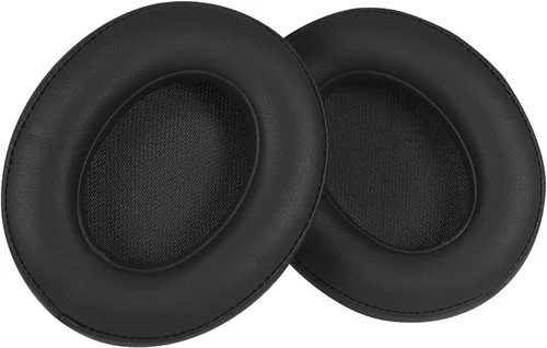 Vista 9 de Studio3 Almohadillas de repuesto para los oídos, almohadillas de piel de proteína suave, compatible con Beats Studio 2 Studio 3 B0500 B0501 Negro