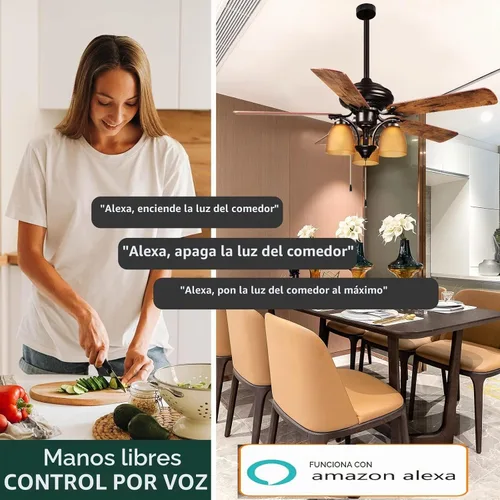 Vista 2 de Interruptor de atenuación remoto inteligente, compatible con Alexa: simplemente conecta al Amazon Echo en un solo paso. Paquete de 2