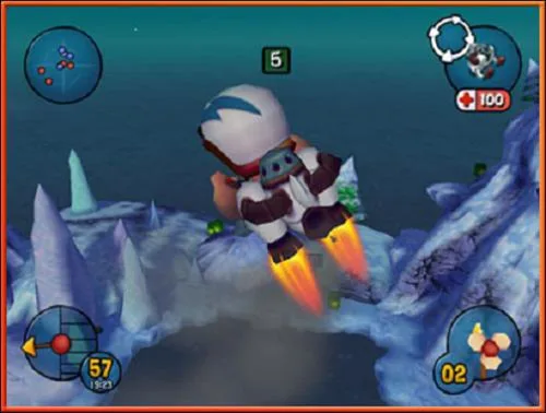 Vista 3 de Worms 3D - GameCube